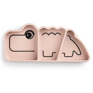 Silicone Stick&stay Snack Croco Bord van Done by Deer – productfoto 1 van 4