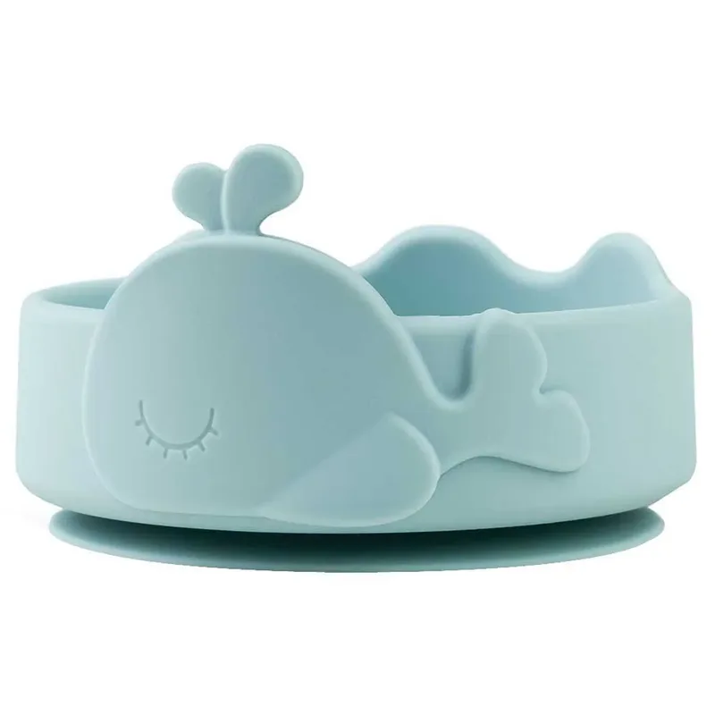 Silicone Stick&stay Wally Kom En Lepel Voor Baby´s van Done by Deer – productfoto 2 van 4