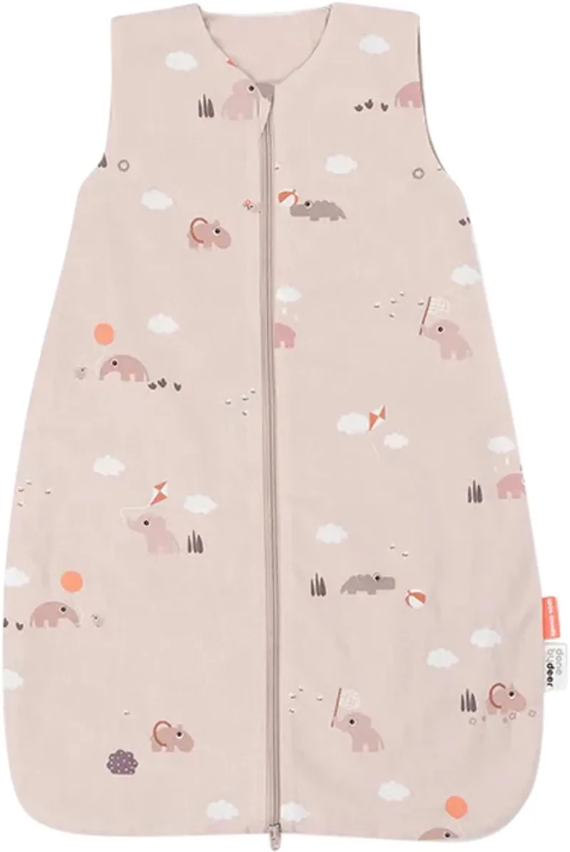 Slaapzak - Playground - TOG 1.0 - 70 cm - Powder de Done by Deer en Bruin zand – photo produit