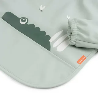 slabbetje met mouwen - Croco green van Done by Deer in Groen – productfoto 2 van 4