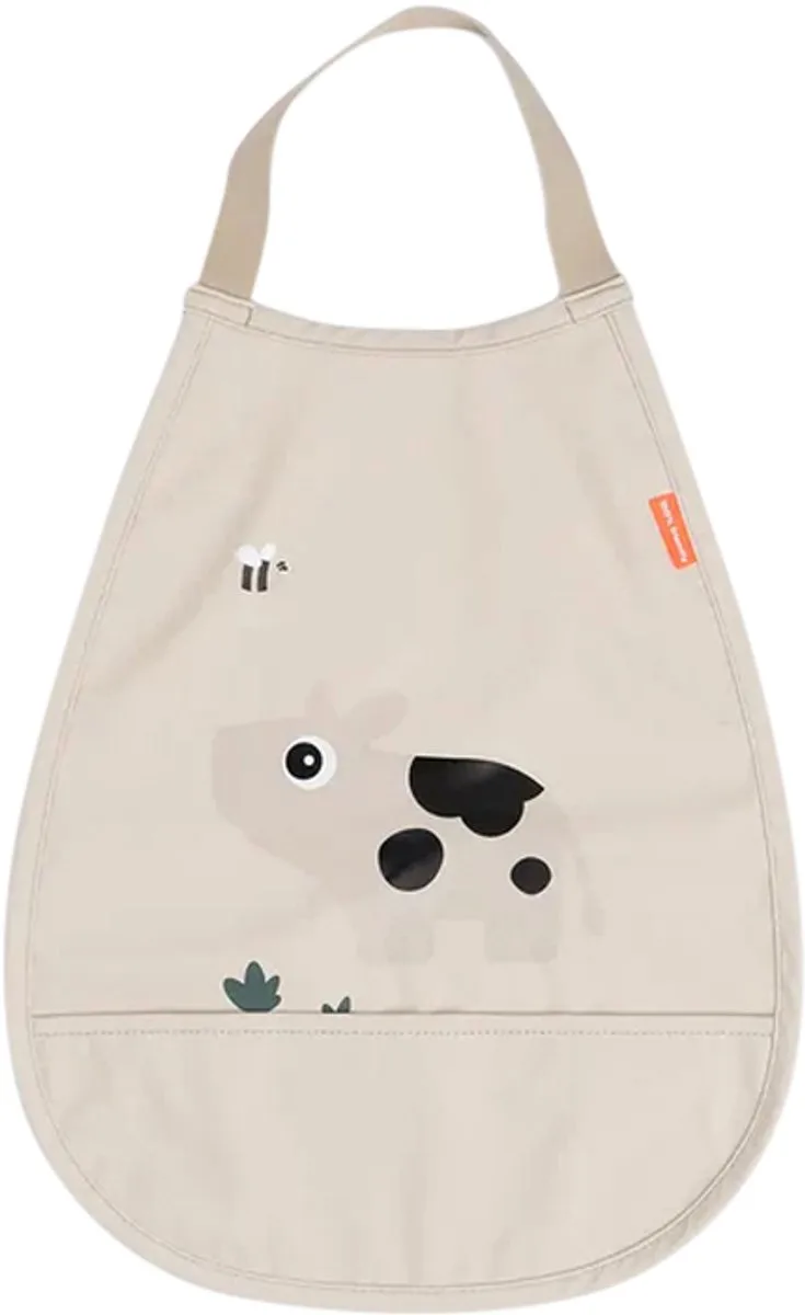 Slabbetje - Pull-over - Tiny Farm - Sand by Done by Deer in Beige – product photo