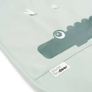 slabbetje set van 2 - Croco Green van Done by Deer in Groen – productfoto 2 van 4