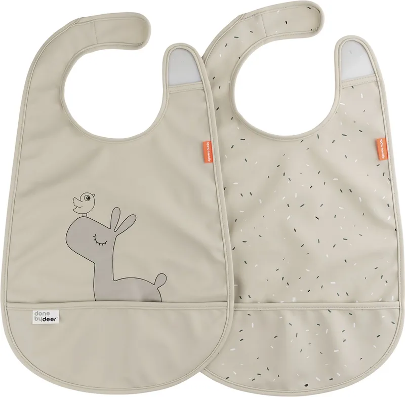 slabbetje set van 2 - Lalee Sand by Done by Deer in Beige – product photo