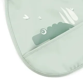 Slabbetjes - PU - 2-pack - Croco Green från Done by Deer – produktbild 3 av 6