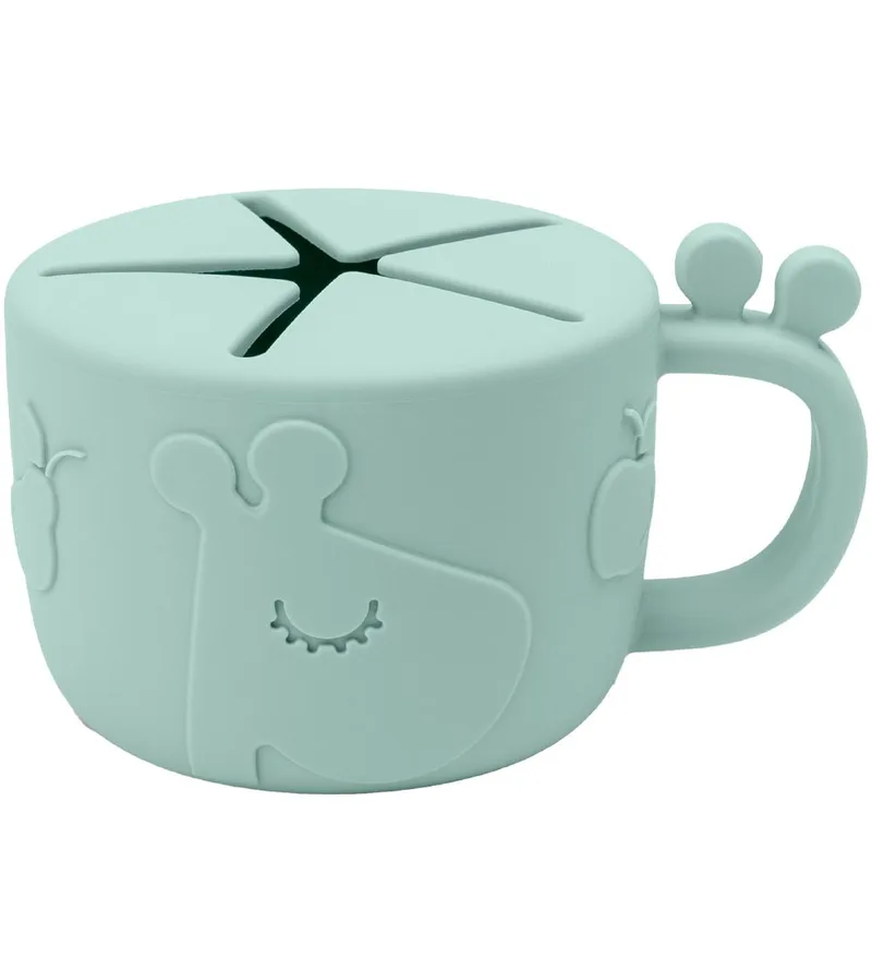 Snack-Beker - Peekaboo - Raffi Blue by Done by Deer – product photo