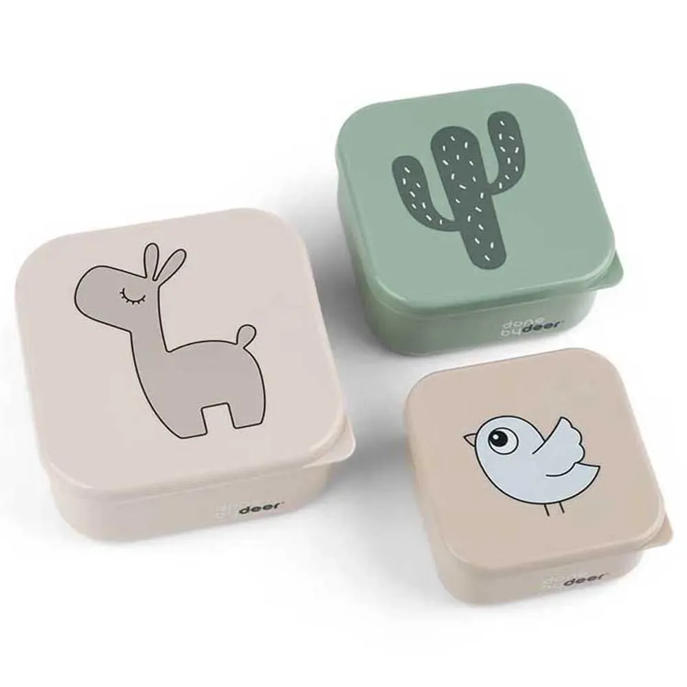 Snackbox Set Lalee 3 Stukken van Done by Deer – productfoto