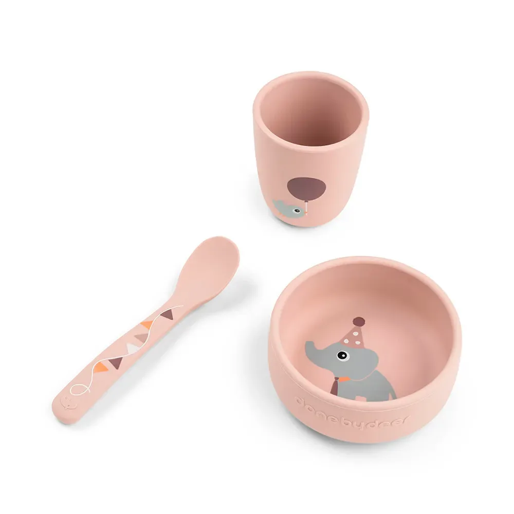 Stick & Stay Celebration Eerste Maaltijdset van Done by Deer – productfoto