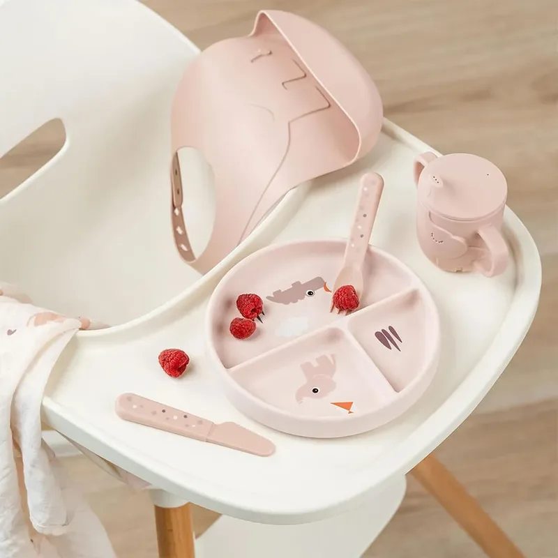 Stick&stay Compartment Playground Tallerken fra Done by Deer – produktbillede 3 af 3