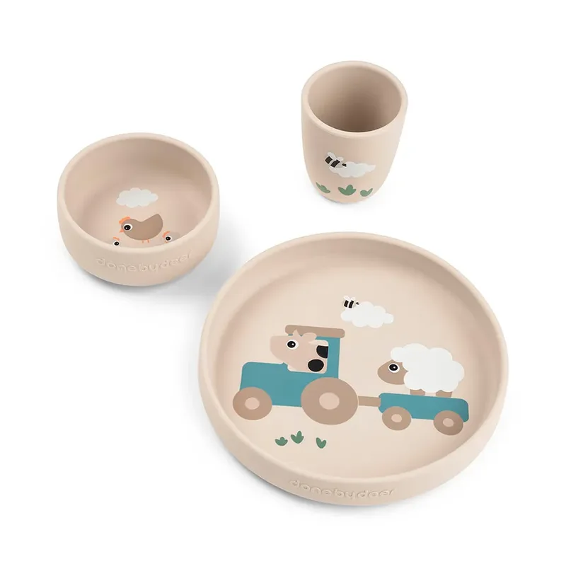 Service De Table Stick & Stay Tiny Farm de Done by Deer – photo produit 1 sur 5