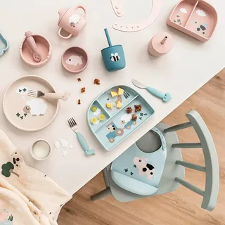 Stick & Stay Tiny Farm Silicone Bord van Done by Deer – productfoto 4 van 4
