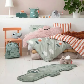 Tapijt - 110x46 cm - Croco Green by Done by Deer – product photo 3 of 5