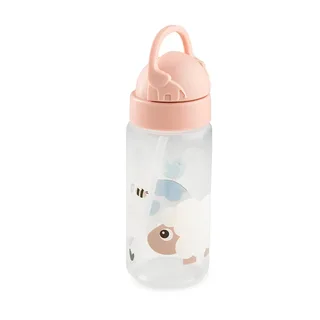 Tiny Farm Fles Met Rietje fra Done by Deer – produktbillede 1 af 4