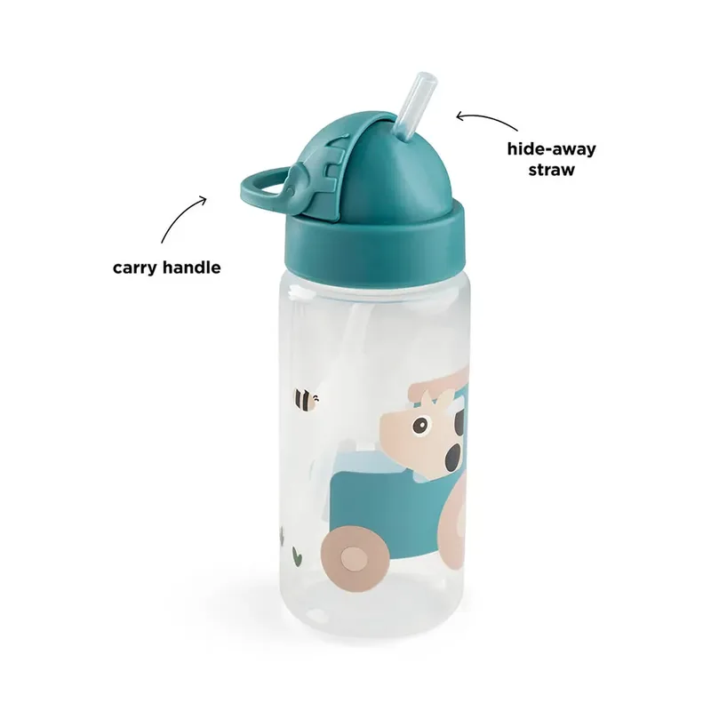 Bouteille Avec Paille Tiny Farm de Done by Deer – photo produit 3 sur 4
