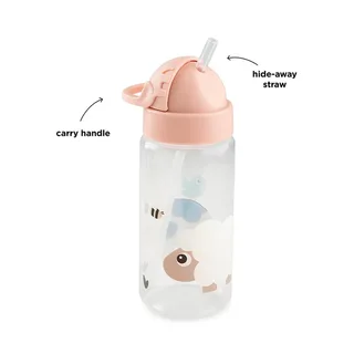 Tiny Farm Fles Met Rietje fra Done by Deer – produktbillede 3 af 4