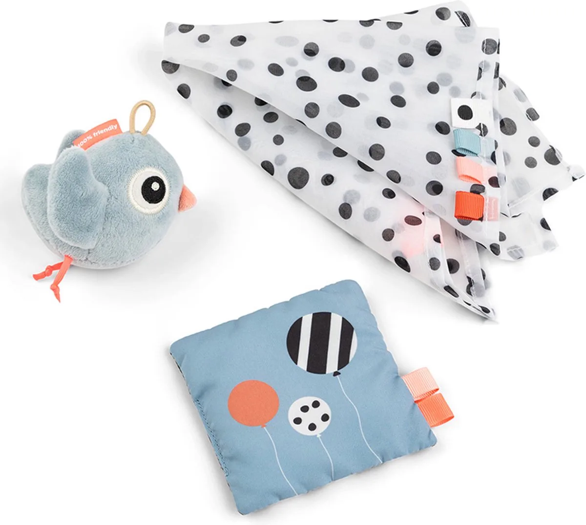 Coffret De Jouets Sensoriels Birdee de Done by Deer en Bleu – photo produit