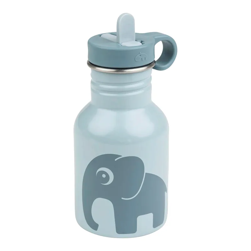 Drinkfles, 350ml van Done by Deer in Blauw, 7 × 7 × 16,7 mm – productfoto