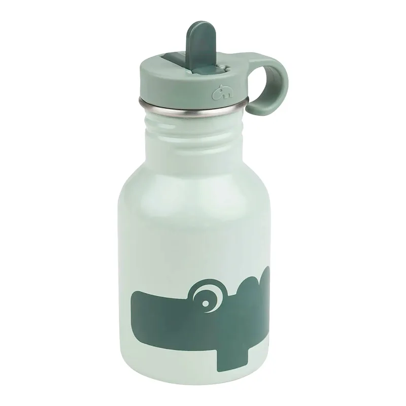 Drinkfles, 350ml van Done by Deer in Groen, 15 mm – productfoto
