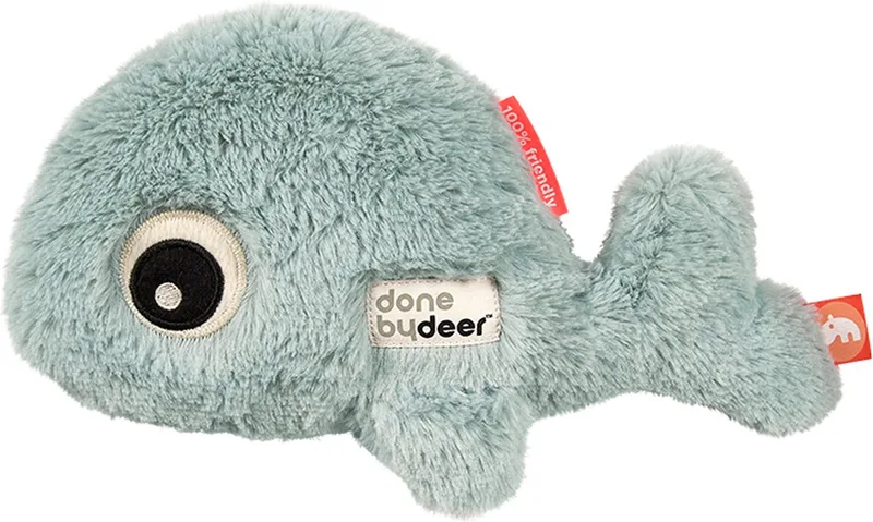 Wally Knuffel Small Blue de Done by Deer en Bleu – photo produit