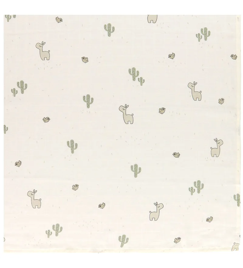 Wikkeldoek - Mousseline - Tulp - Zand fra Done by Deer – produktbillede