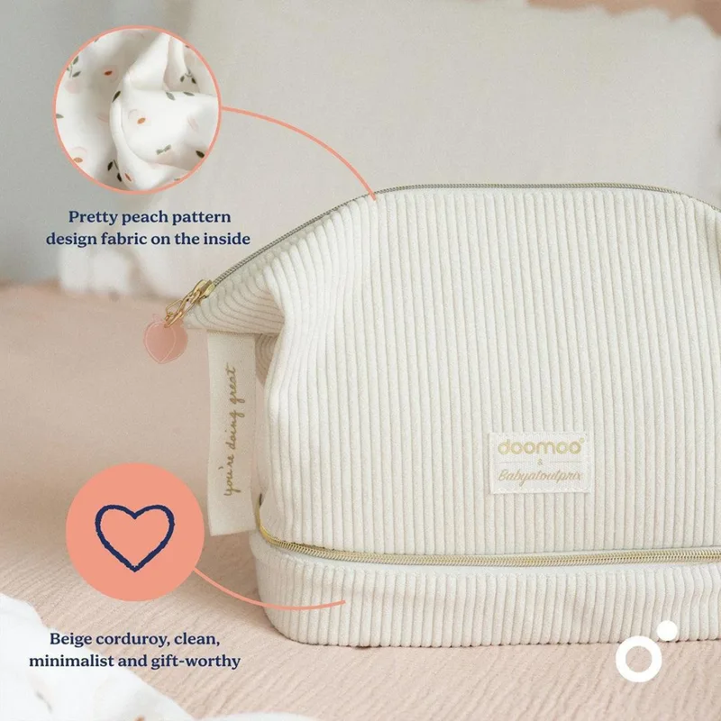 Verzorgingsset Doomoo x Shinncare Mommy Vanity Corduroy Sand by Doomoo – product photo 4 of 4