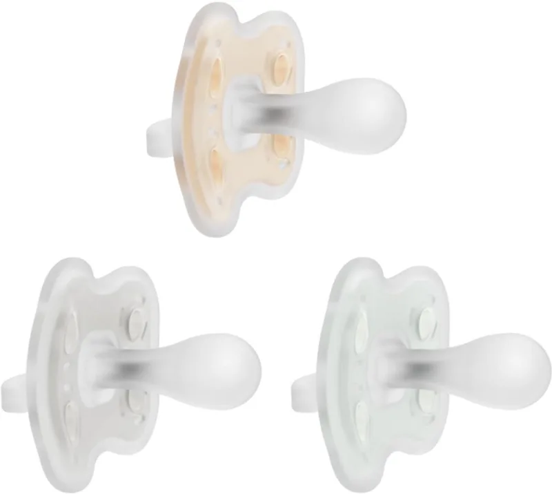 Advantage Siliconen Fopspeen – 0-6 Maanden – 3 Stuks de Dr. Brown's – photo produit