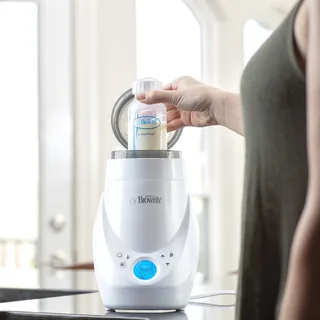 Deluxe Flessenwarmer en Sterilisator by Dr. Brown's in White – product photo 2 of 3