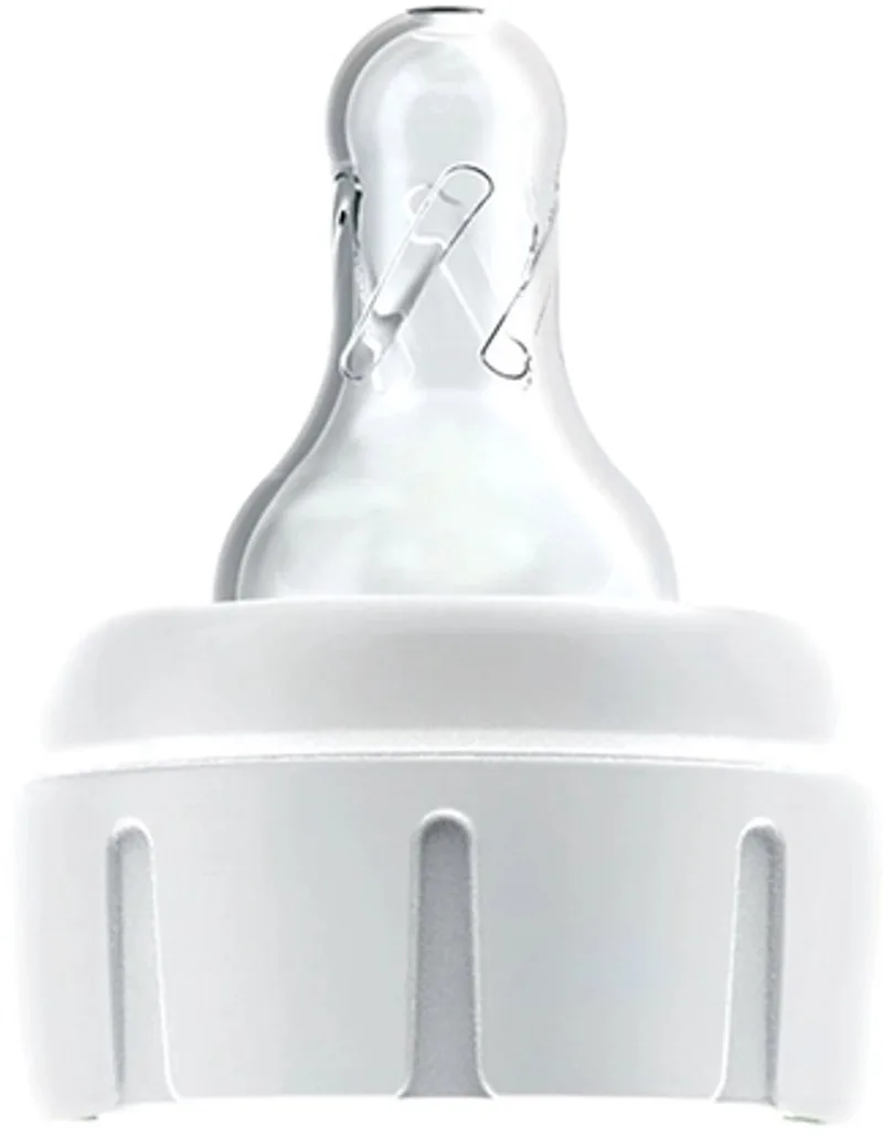 Medical silicone speen Preemie voor smalle Options+ babyflessen by Dr. Brown's in White – product photo