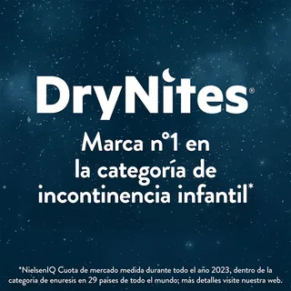 Huggies DryNites luierbroekjes - meisjes - 4 tot 7 jaar (17 - 30 kg) - 64 stuks - nachtbroekjes - extra voordeel fra DryNites – produktbillede 3 af 6