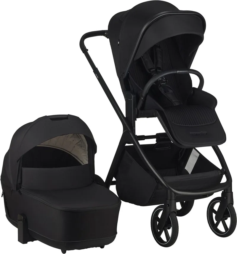 Zoey 2-in-1 Kinderwagen - Pure Black de Easywalker en Zwart – photo produit
