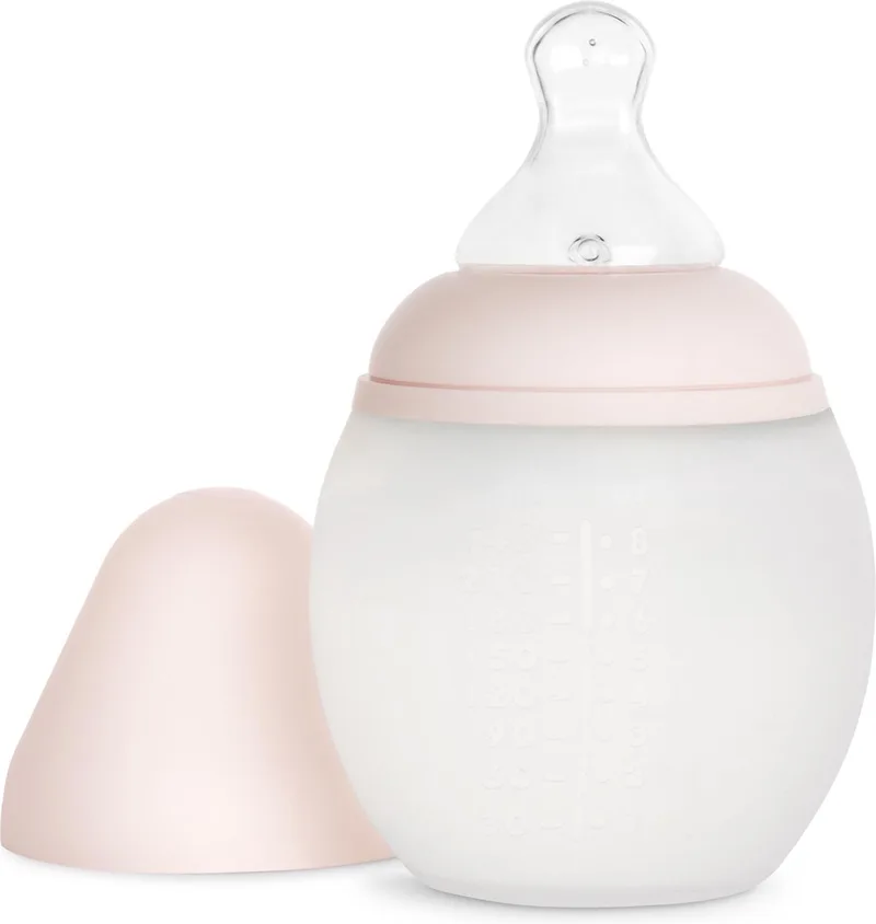 Silicone Babyfles 240 ml (05 Oz) | Elhée by Elhée in Nude – product photo