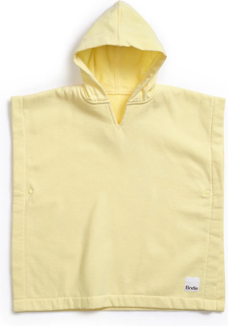 Bad Poncho Kinderen - Badponcho - Badcape - Poncho Kind - 1-3 jaar - Sunny Day Yellow van Elodie Details in Geel – productfoto
