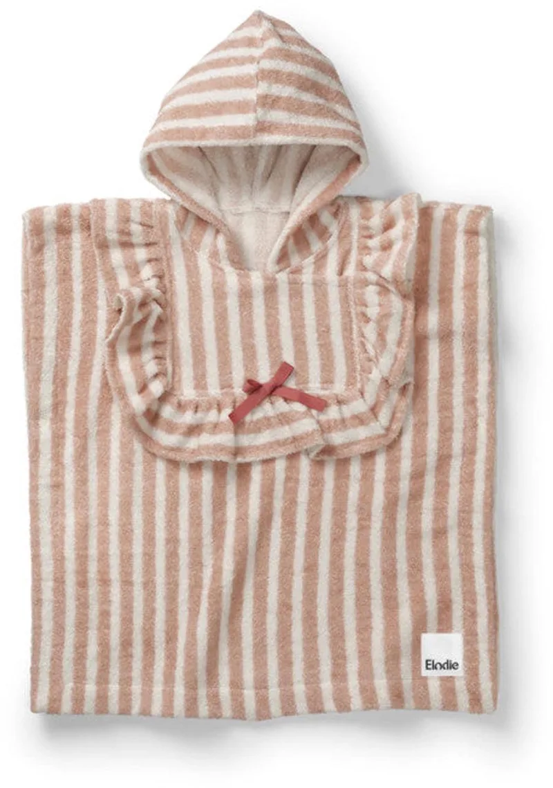 Badponcho Kinderen - Badponcho - Badcape - Poncho kind - 1-3 jaar från Elodie Details i Candy stripes – produktbild