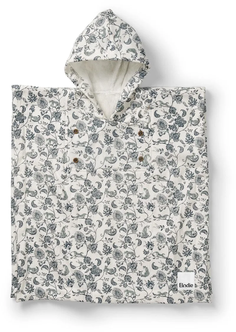 Badponcho - Kinderen - Badponcho - Badcape - Poncho Kind - 1-3 jaar - Leo Toile van Elodie Details in Garden Leo toile – productfoto