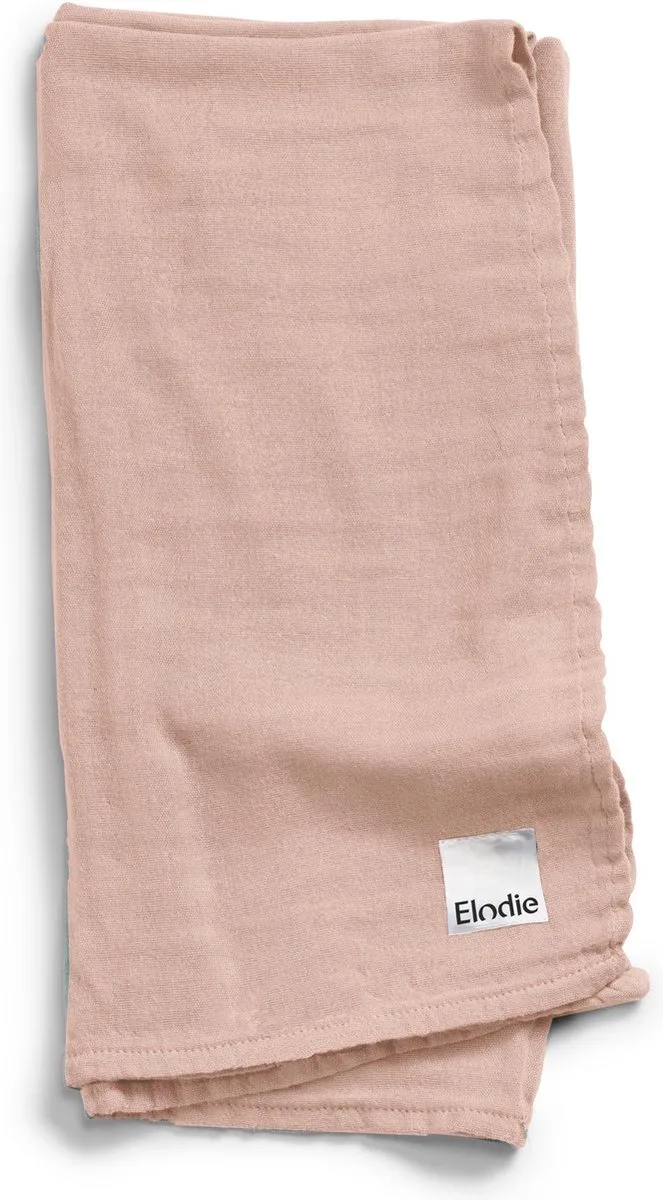 Bamboe Hydrofiele doek - Hydrofiele doeken - Tetradoeken - 80cmx80cm -Powder Pink by Elodie Details in Pink – product photo