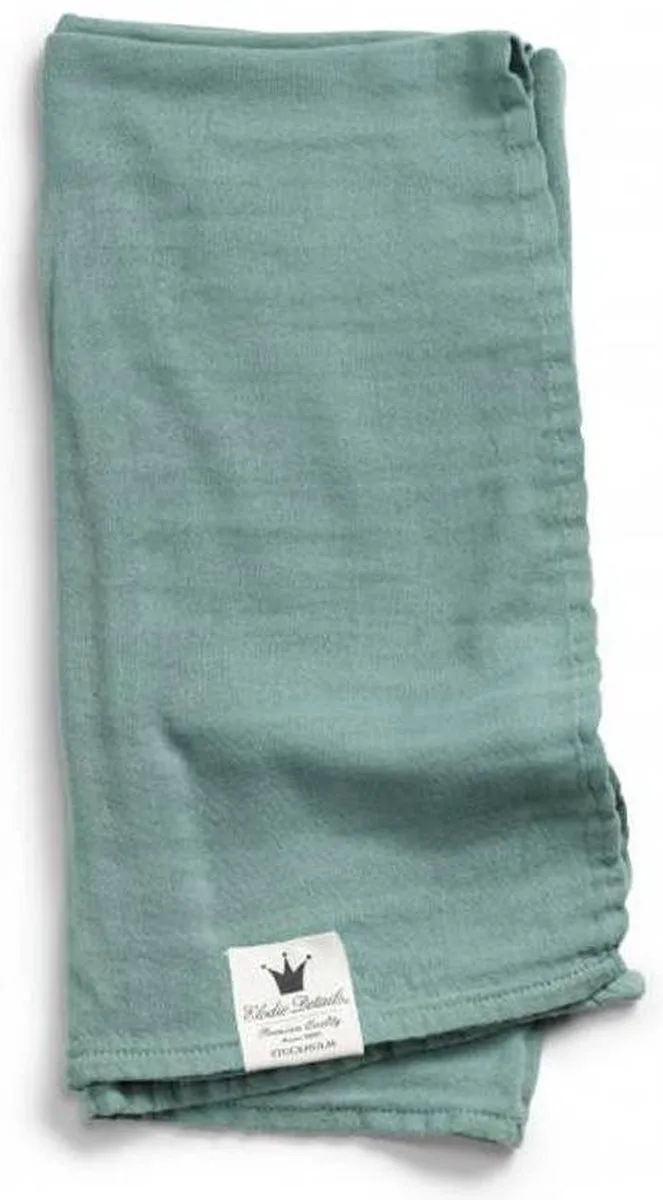 Bamboe Hydrofiele doek - Hydrofiele doeken - Tetradoeken - Mineral Green by Elodie Details in Green – product photo