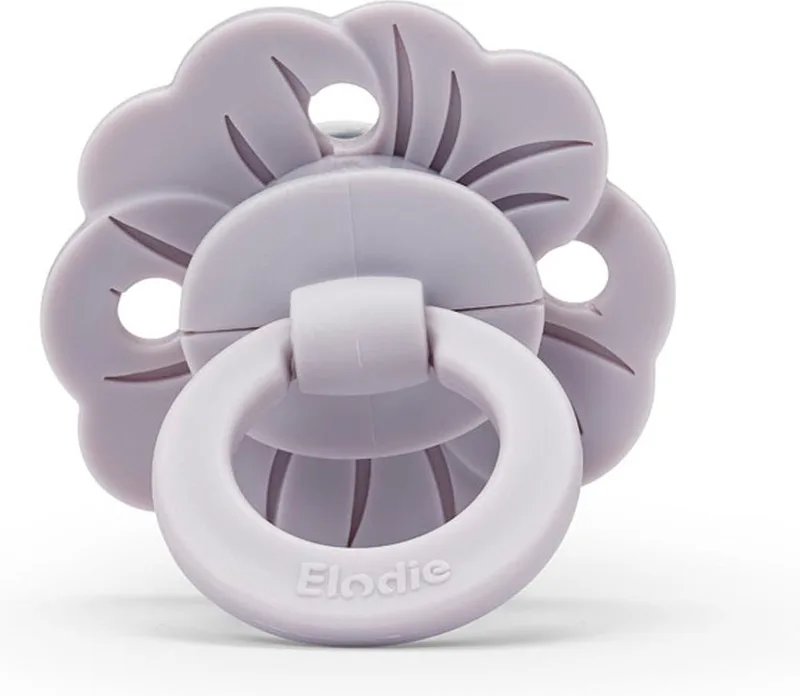 Binky Bloom 3m+ fopspeen - Fopspeen - Fopspenen- Silicone fopspeen van Elodie Details in Lavender Love – productfoto