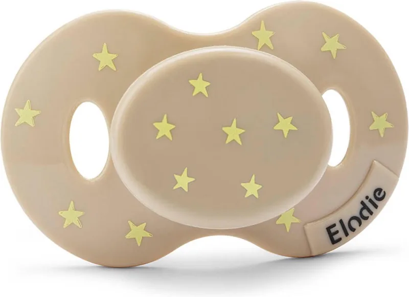 Fopspeen - Fopspeen 3 md+ - Silicone fopspeen - Fopspenen - Lemon Sprinkles fra Elodie Details i Beige – produktbillede