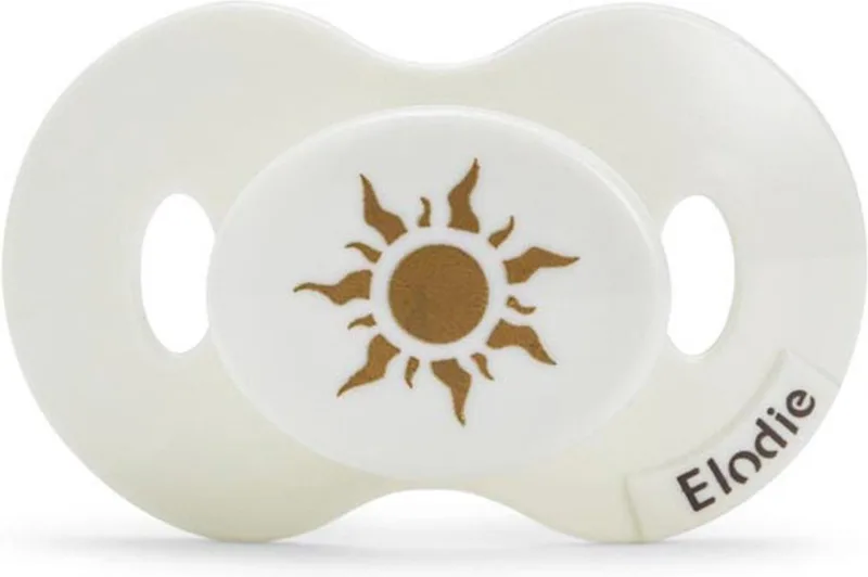 Fopspeen - Fopspeen 3 md+ - Silicone speen - The Sun by Elodie Details in White – product photo