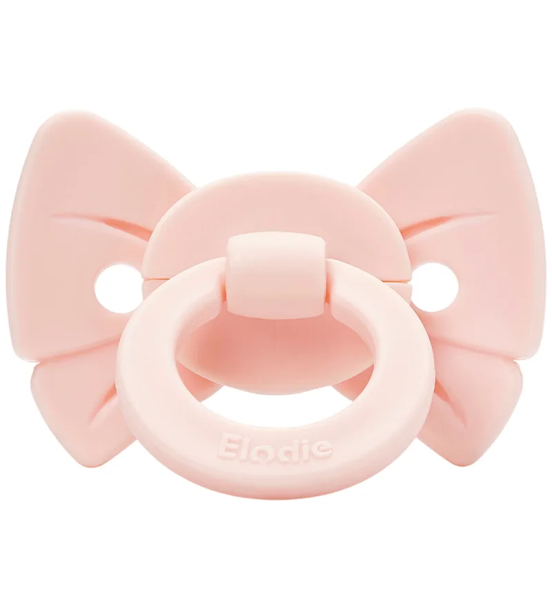 Fopspeen - Orthodontie - Bow - Misty Roze van Elodie Details – productfoto