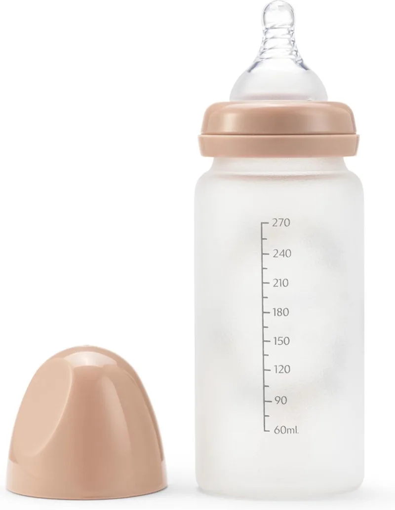 Glazen baby fles - Babyfles - Babyflessen - Baby flessen - Glazen flesjes - 270 ml- Lt Placement van Elodie Details in Blue Garden – productfoto