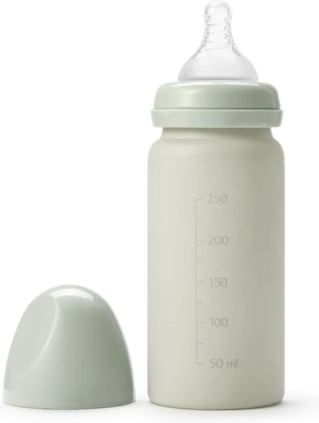 glazen babyfles - Baby flessen - Baby fles - Glazen flesjes - Babyfles - 270 ml