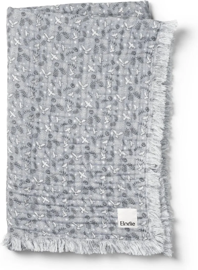 Hydrofiel Baby Deken - Baby deken - Dekentje baby - Wiegdeken by Elodie Details in Free bird – product photo
