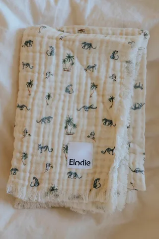 Hydrofiel Baby Deken - Baby dekentje - Baby deken - Wiegdeken - Deken 75x100 cm von Elodie Details in Garden Leo's resort – Produktfoto 3 von 3