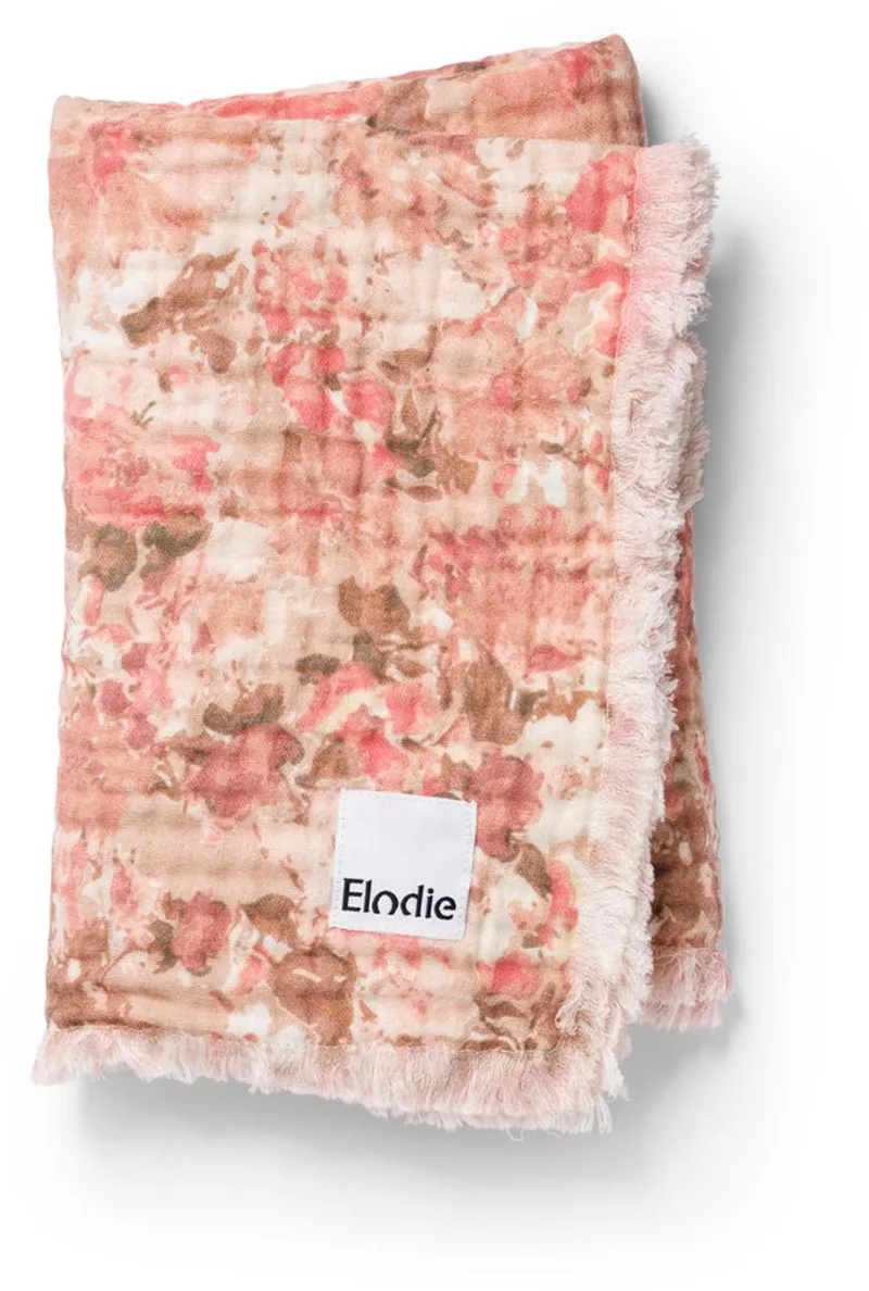 Hydrofiel Baby Deken - Baby dekentje - Baby deken - Wiegdeken - Dekentje 75x100 cm van Elodie Details in River Rose – productfoto