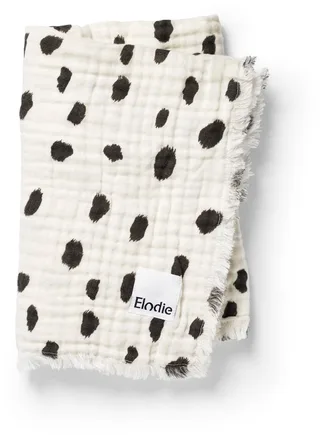 Hydrofiel Baby Deken - Baby dekentje - Baby deken - Wiegdeken - Dekentje 75x100 cm - Dalmatian Dots Grande von Elodie Details in Dalmation Dots Grande – Produktfoto 1 von 3