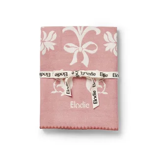 Jacquard Deken - Baby deken - Dekentje - Katoenen dekentje - 75x100 cm - Wiegdeken - Mullberry Pink von Elodie Details in Mulberry pink – Produktfoto 2 von 3
