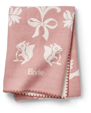 Jacquard Deken - Baby deken - Dekentje - Katoenen dekentje - 75x100 cm - Wiegdeken - Mullberry Pink von Elodie Details in Mulberry pink – Produktfoto 1 von 3