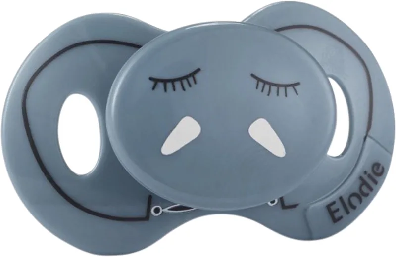 Mini Fopspeen - Fopspeen - Fopspeen 0-3m - Fopspenen - Orthodontische speen- Humble Hugo van Elodie Details in Blauw – productfoto