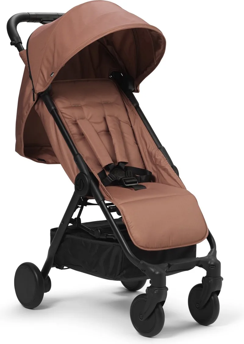Mondo buggy Basic - Buggy - Buggy 's - Plooibuggy - Buggy inklapbaar - Wandelwagen van Elodie Details in Burned clay – productfoto