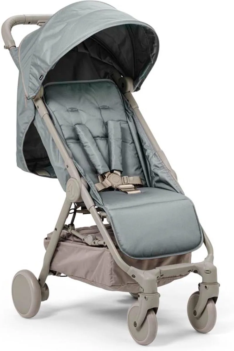 Mondo buggy Basic - Buggy - Buggy 's - Plooibuggy - Buggy inklapbaar - Wandelwagen van Elodie Details in Pebble green – productfoto